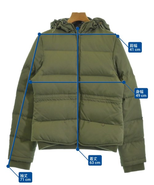 DIESEL（ディーゼル）ダウンジャケット/ダウンベスト カーキ サイズ:M レディース/2200653209012