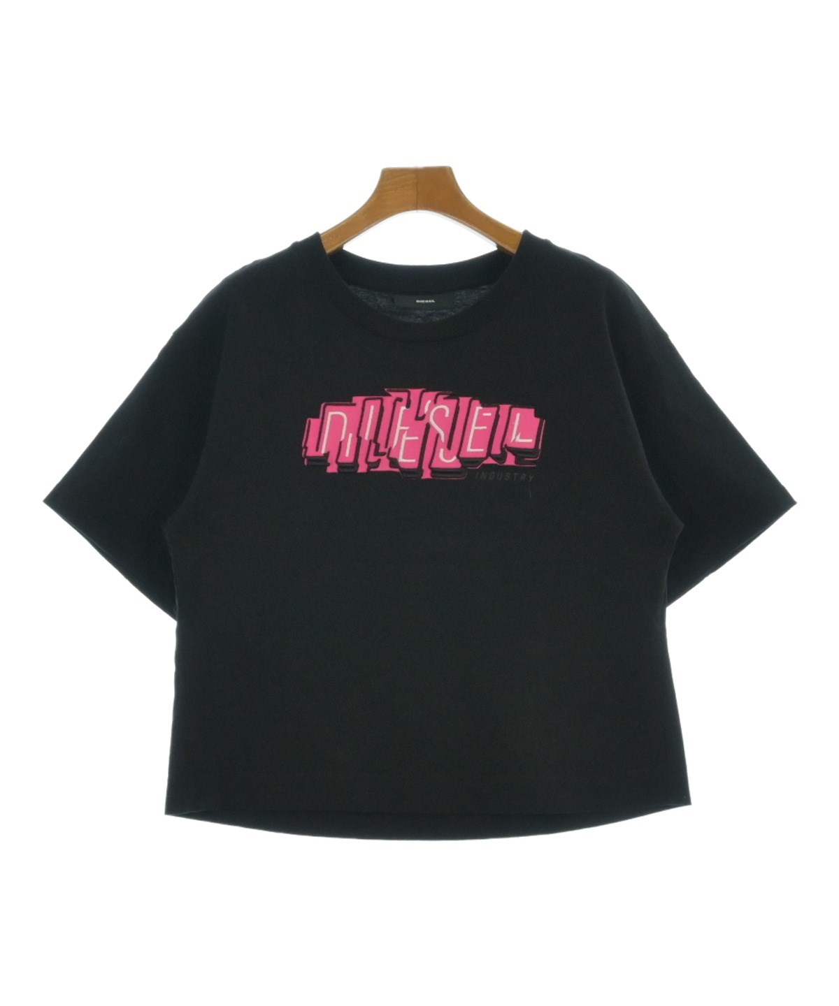 DIESEL（ディーゼル）Tシャツ・カットソー 黒 サイズ:XXS レディース