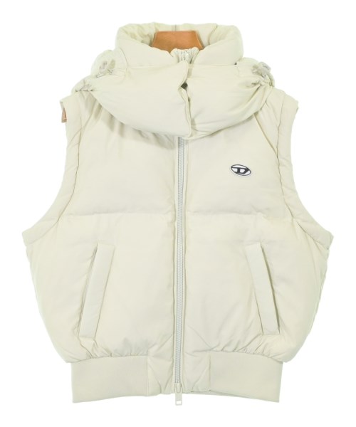 DIESEL(ディーゼル)ダウンジャケット/ダウンベスト 白 サイズ:40(M位)/2200646709031