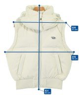 DIESEL（ディーゼル）ダウンジャケット/ダウンベスト 白 サイズ:40(M位) レディース/2200646709031