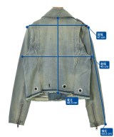 DIESEL（ディーゼル）デニムジャケット 青 サイズ:S レディース/2200703562029