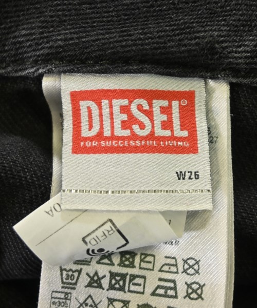 DIESEL（ディーゼル）デニムパンツ 黒 サイズ:26(M位) レディース/2200706813036