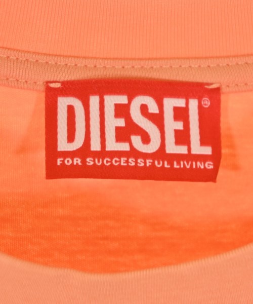 DIESEL（ディーゼル）Tシャツ・カットソー オレンジ サイズ:L レディース/2200707203034