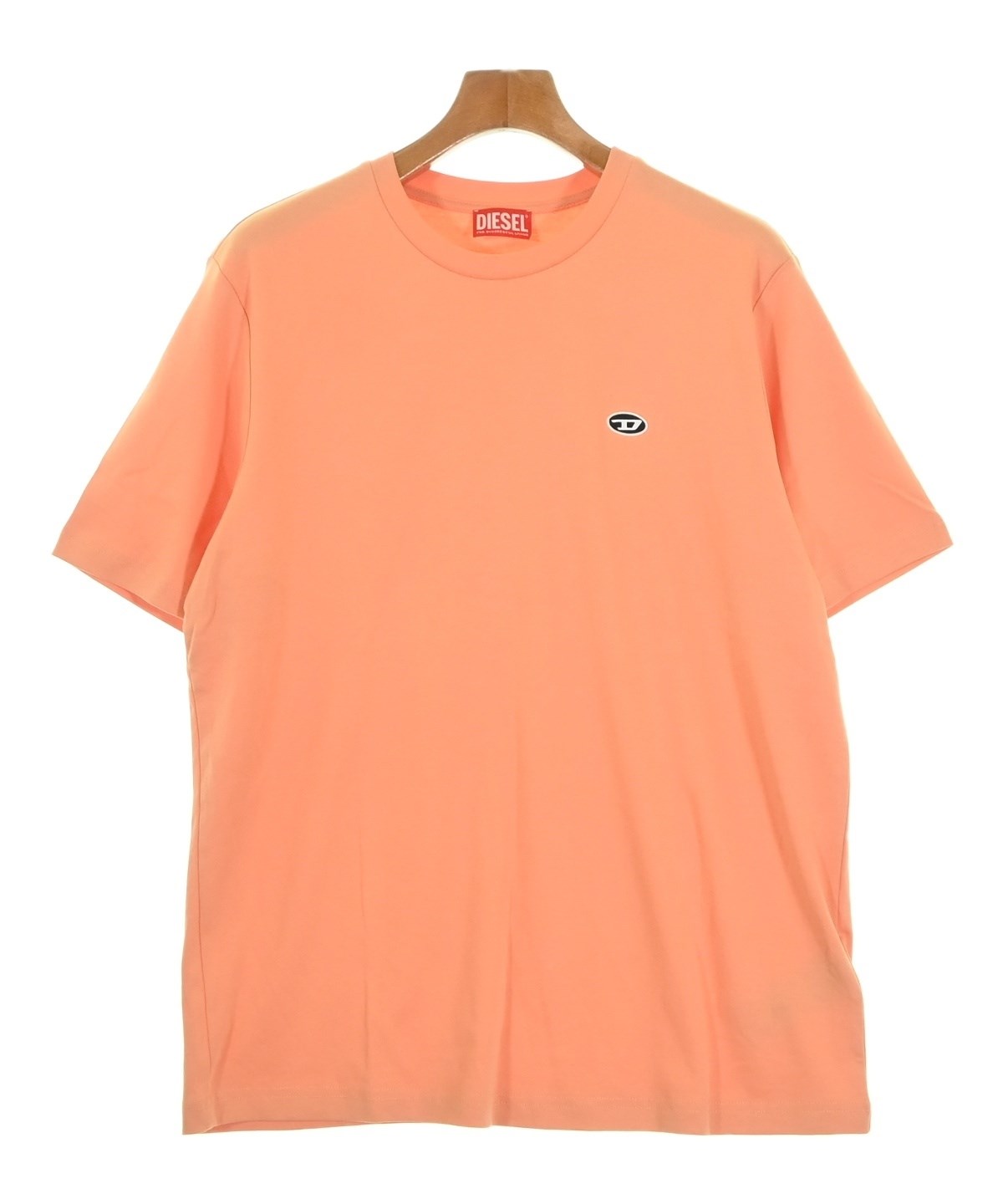 DIESEL（ディーゼル）Tシャツ・カットソー オレンジ サイズ:L