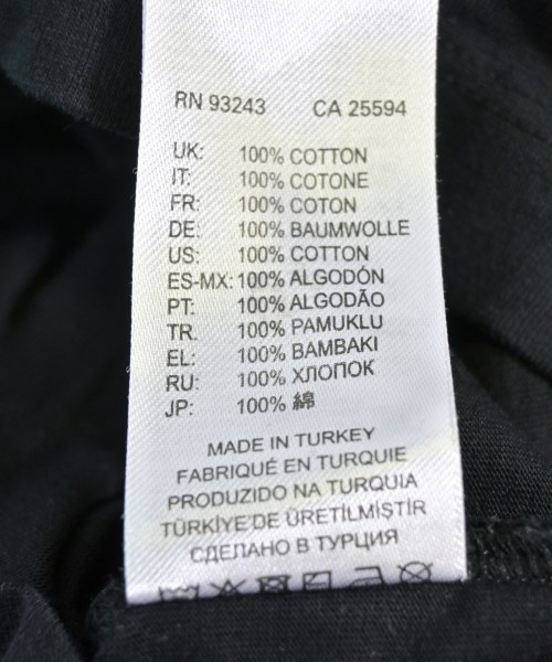 DIESEL（ディーゼル）Tシャツ・カットソー 黒 サイズ:XXS レディース/2200707369198