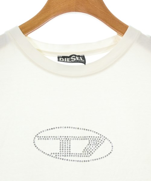 DIESEL（ディーゼル）Tシャツ・カットソー 白 サイズ:L レディース/2200705479219