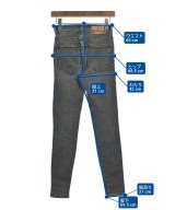 DIESEL（ディーゼル）デニムパンツ グレー サイズ:23(XS位) レディース/2200709302063
