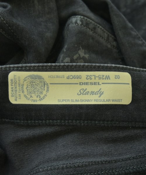 DIESEL（ディーゼル）デニムパンツ 黒 サイズ:25(S位) レディース/2200709413028
