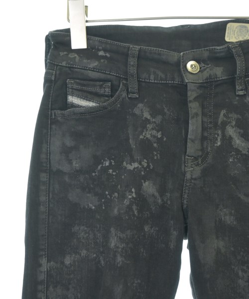 DIESEL（ディーゼル）デニムパンツ 黒 サイズ:25(S位) レディース/2200709413028