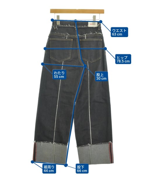 DIESEL（ディーゼル）デニムパンツ 黒 サイズ:23(XS位) レディース/2200662844051