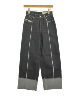 DIESEL（ディーゼル）デニムパンツ 黒 サイズ:23(XS位) レディース/2200662844051