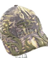 DIESEL（ディーゼル）キャップ カーキ サイズ:2 レディース/2200664020026