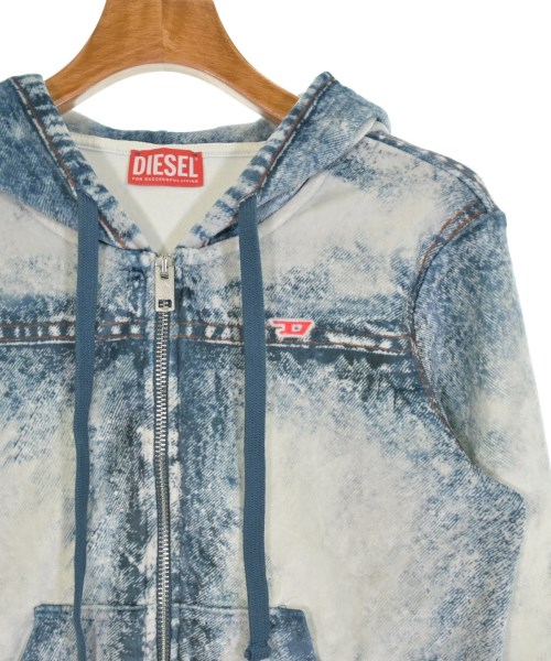 DIESEL（ディーゼル）パーカー 青 サイズ:M レディース/2200664724085