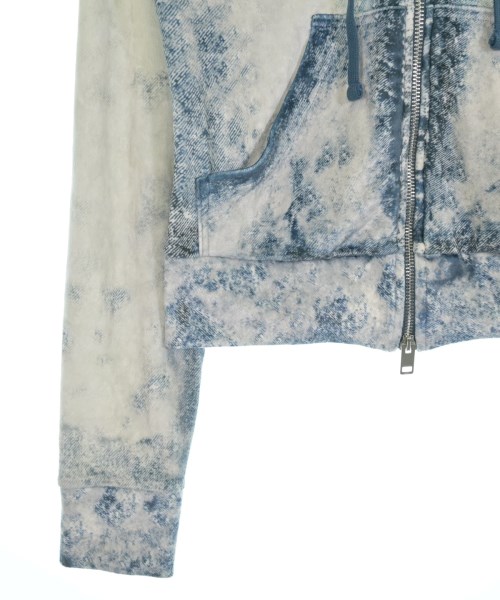 DIESEL（ディーゼル）パーカー 青 サイズ:M レディース/2200664724085