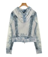 DIESEL（ディーゼル）パーカー 青 サイズ:M レディース/2200664724085