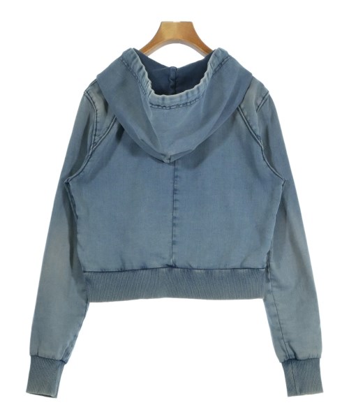DIESEL（ディーゼル）パーカー 青 サイズ:M レディース/2200664983031