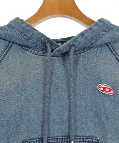 DIESEL（ディーゼル）パーカー 青 サイズ:M レディース/2200664983031