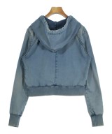DIESEL（ディーゼル）パーカー 青 サイズ:M レディース/2200664983031