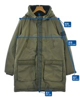 DIESEL（ディーゼル）ダウンコート カーキ サイズ:16(L位) レディース/2200665125010