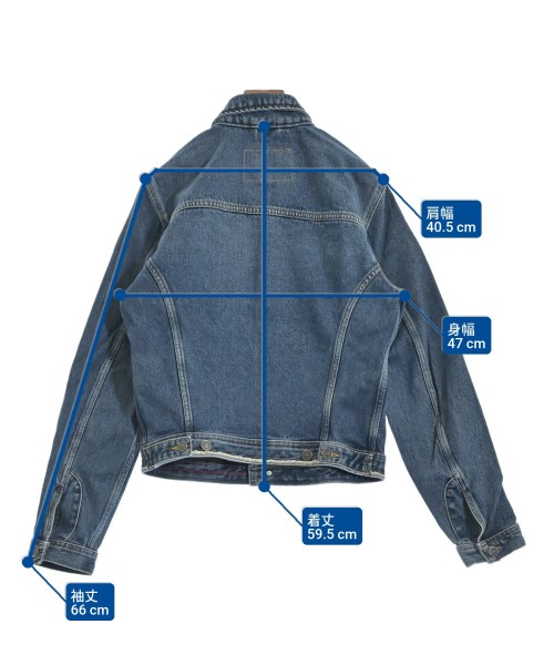 DIESEL（ディーゼル）デニムジャケット 青 サイズ:M レディース/2200665125034