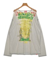 DIESEL（ディーゼル）Tシャツ・カットソー グレー サイズ:L レディース/2200665125058