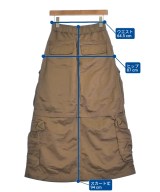 DIESEL（ディーゼル）ロング・マキシ丈スカート 茶 サイズ:36(S位) レディース/2200665281051