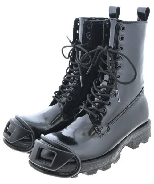 DIESEL(ディーゼル)ブーツ 黒 サイズ:24cm/2200665289088