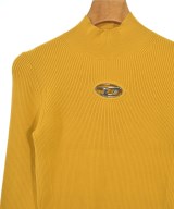 DIESEL（ディーゼル）ニット・セーター 黄 サイズ:M レディース/2200665473029