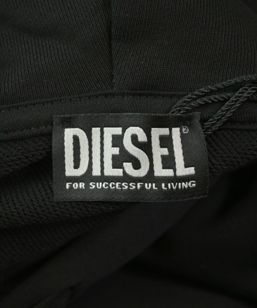 DIESEL（ディーゼル）パーカー 黒 サイズ:S レディース/2200665473043
