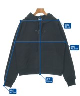 DIESEL（ディーゼル）パーカー 黒 サイズ:S レディース/2200665473043