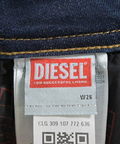 DIESEL（ディーゼル）デニムパンツ 黒 サイズ:26(M位) レディース/2200665473050