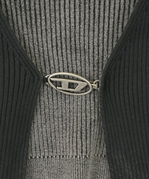 DIESEL（ディーゼル）カーディガン 黒 サイズ:L レディース/2200665508035