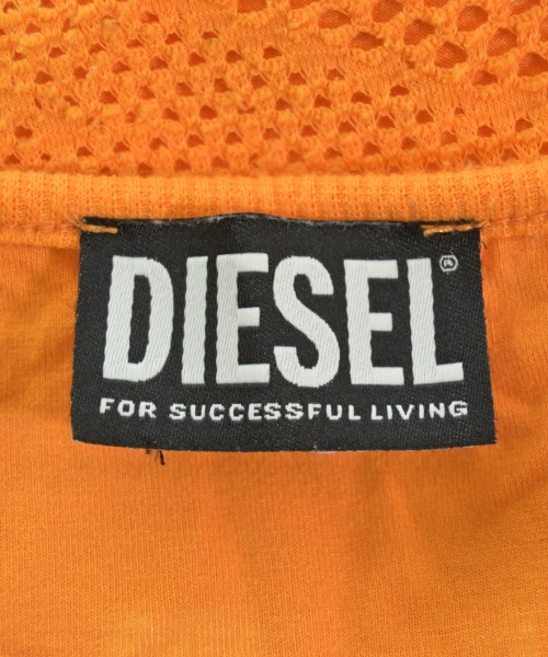 DIESEL（ディーゼル）ワンピース オレンジ サイズ:M レディース/2200665508042