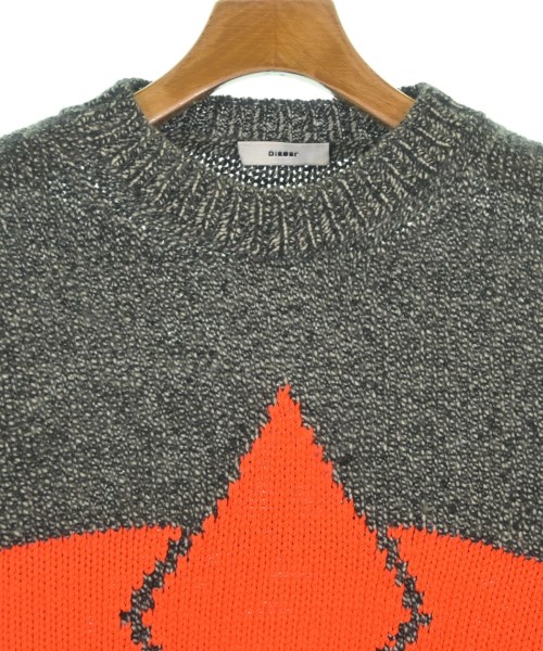 DIESEL（ディーゼル）ニット・セーター グレー サイズ:S レディース/2200661138038