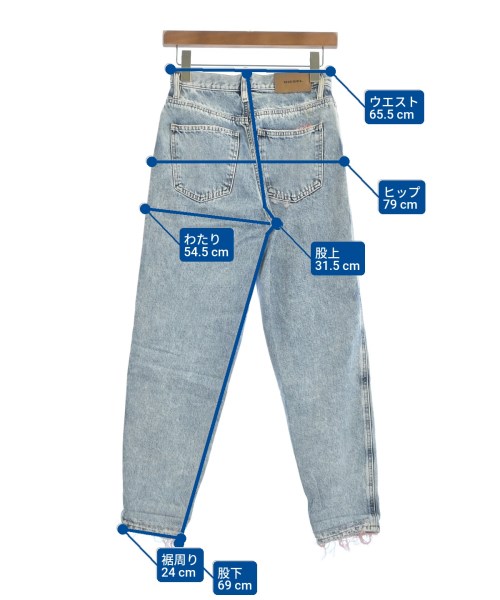 DIESEL（ディーゼル）デニムパンツ 青 サイズ:24(S位) レディース/2200666609014