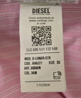 DIESEL（ディーゼル）シャツワンピース ピンク サイズ:XS レディース/2200666991010