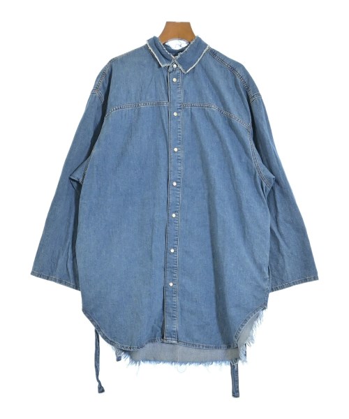 DIESEL(ディーゼル)カジュアルシャツ 青 サイズ:XS/2200662922094