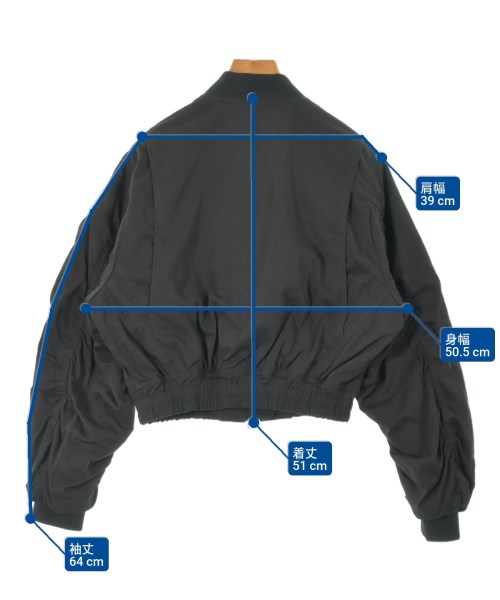 DIESEL（ディーゼル）ブルゾン 黒 サイズ:S レディース/2200667667044