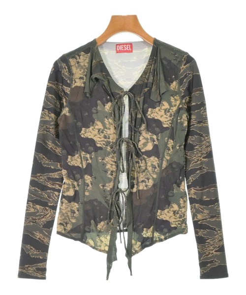 DIESEL(ディーゼル)Tシャツ・カットソー カーキ サイズ:XS/2200667667075