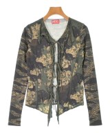 DIESEL（ディーゼル）Tシャツ・カットソー カーキ サイズ:XS レディース/2200667667075