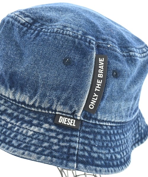 DIESEL（ディーゼル）ハット 青 サイズ:2 レディース/2200667736047