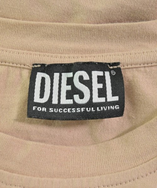 DIESEL（ディーゼル）Tシャツ・カットソー ベージュ サイズ:XS レディース/2200667996069