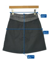 DIESEL（ディーゼル）ミニスカート 黒 サイズ:27(M位) レディース/2200668238083