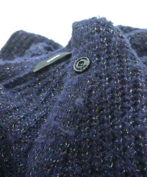 DIESEL（ディーゼル）カーディガン 紺 サイズ:XXS レディース/2200665556098