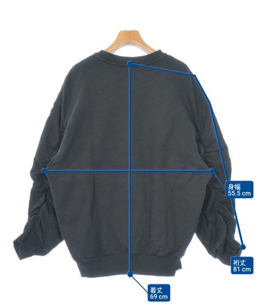 DIESEL（ディーゼル）スウェット 黒 サイズ:F レディース/2200665532122