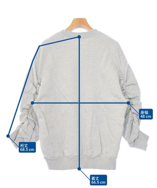 DIESEL（ディーゼル）スウェット グレー サイズ:XXS レディース/2200665532139