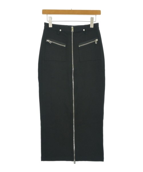 DIESEL(ディーゼル)ロング・マキシ丈スカート 黒 サイズ:27(M位)/2200671585037