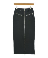 DIESEL（ディーゼル）ロング・マキシ丈スカート 黒 サイズ:27(M位) レディース/2200671585037