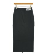 DIESEL（ディーゼル）ロング・マキシ丈スカート 黒 サイズ:27(M位) レディース/2200671585037