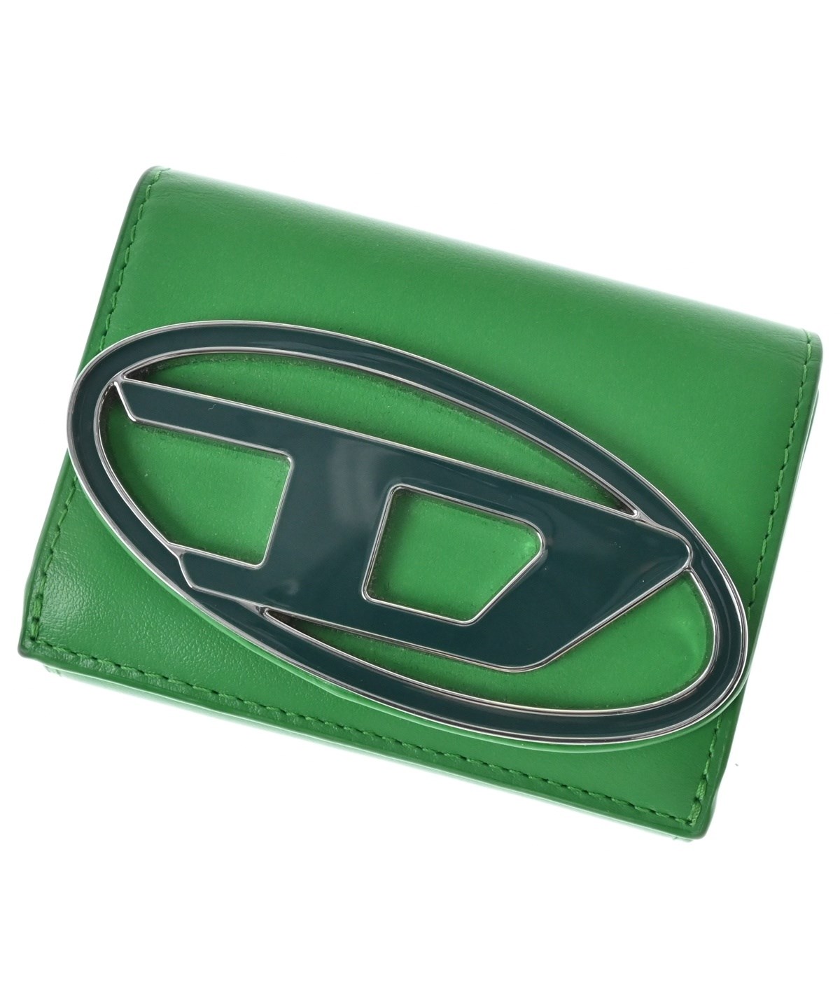 DIESEL ディーゼル 財布・ケース  緑 【古着】【中古】【送料無料】 DIESEL（ディーゼル）財布・コインケース 緑 サイズ:- レディース